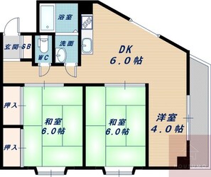 第5関根マンションの物件間取画像